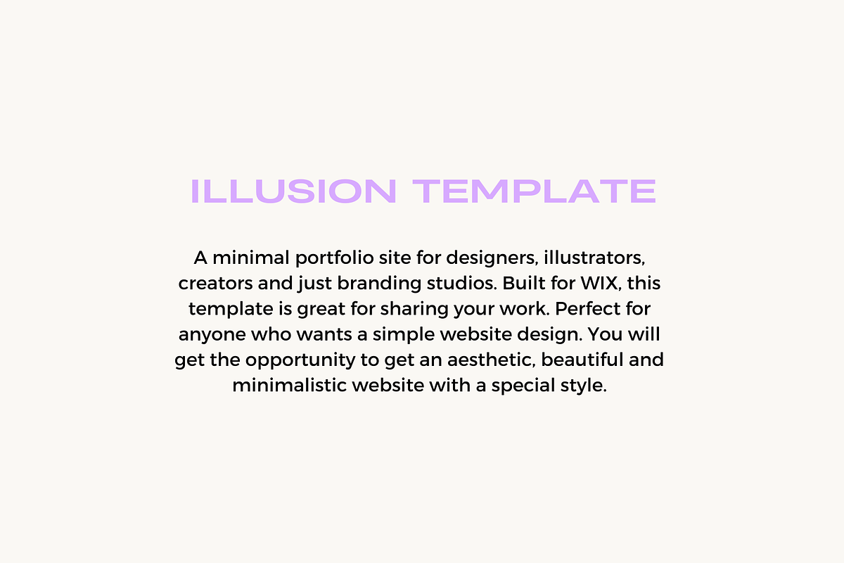 Illusion Website Template, a Landing Page Template by marmaries (Photo 2 of 11)