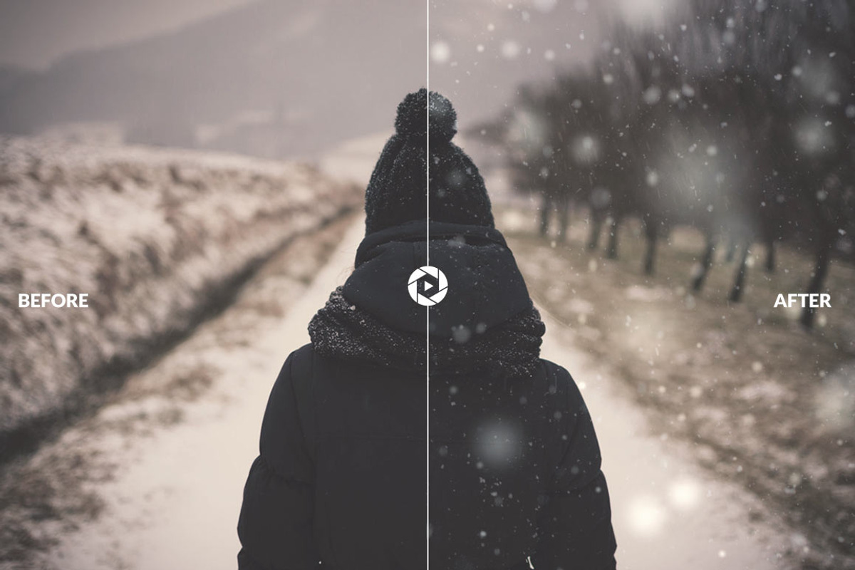 Magic Winter Lightroom Presets preview 4