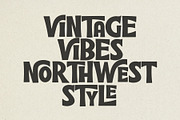 Thick Amore - All Caps Ligature Font, a Serif Font by Airotype (Thumbnail 3 of 11)