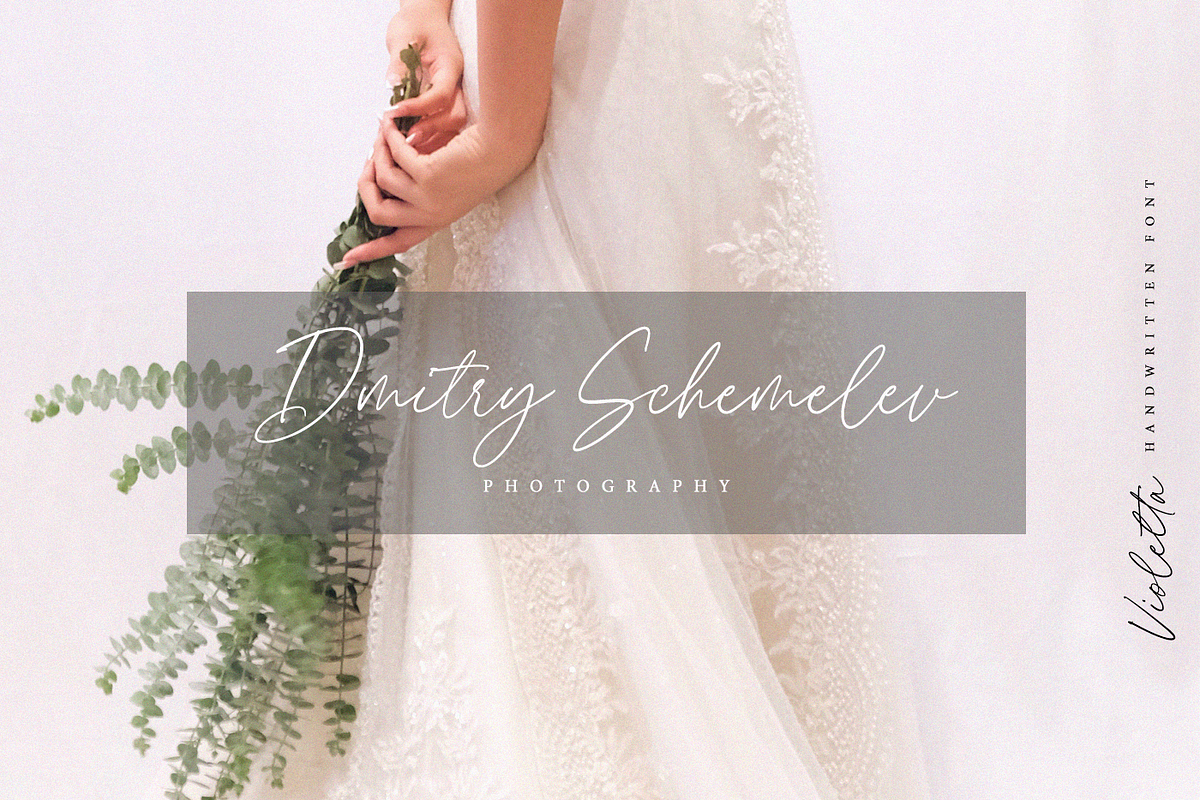Sale 20% Violetta // Classy Font, a Script Font by Anatadesign (Photo 18 of 20)