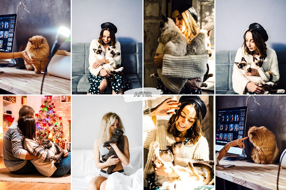 10 Curious Cat Lightroom Presets, a Preset Add-On by LucaTheme (Photo 2 of 9)