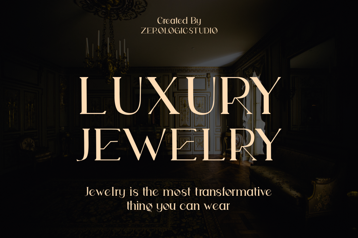 Garwoone Luxury Serif Font, a Serif Font by zerologicstudio (Photo 4 of 11)