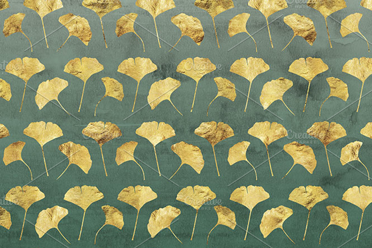 November's Garden Golden Glimmer, a Pattern Graphic by Blixa 6 Studios (Photo 6 of 6)