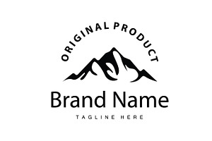 Mountain Logo Design Vector, a Branding & Logo Template by Maylianaw28