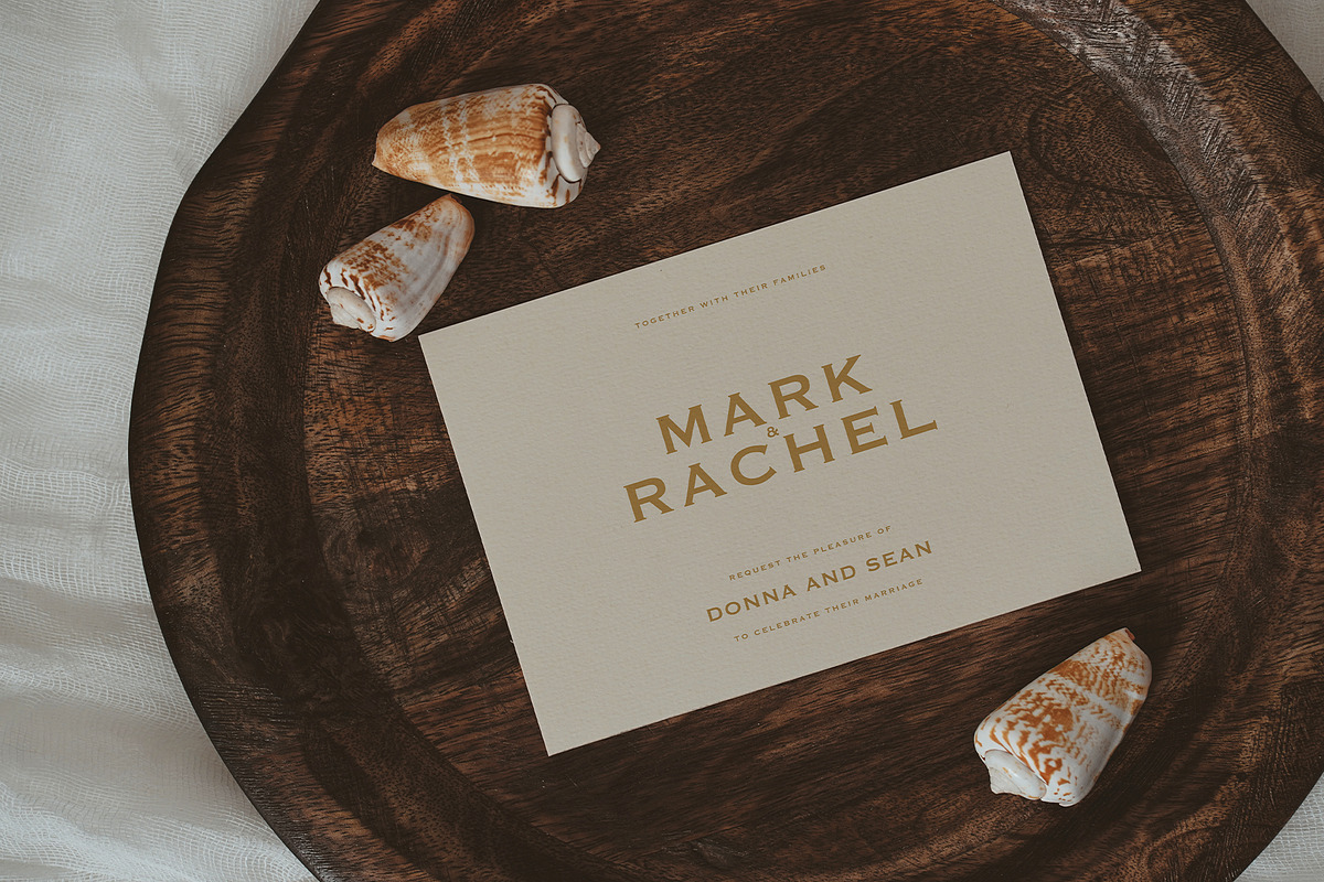 Wedding Blank Cards Mockup, a Presentation Template by Artcoast Studio (Photo 1 of 9)