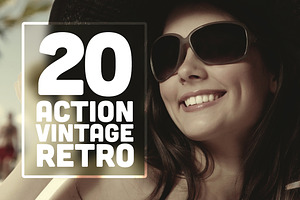 20 Action Vintage Retro