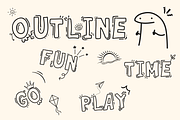 Funflare, a Sans Serif Font by Dm Studio (Thumbnail 6 of 11)