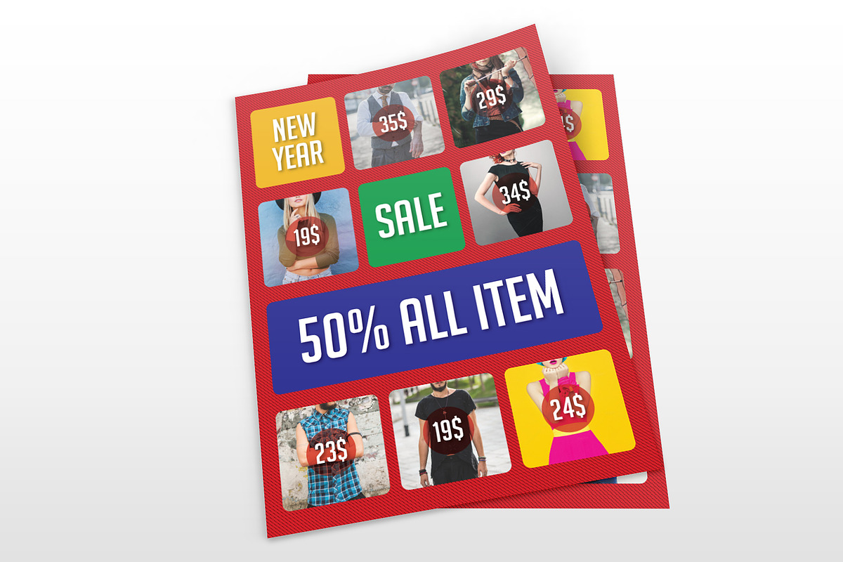 Discount Flyers, a Flyer Template by Nimbalagi Studio (Photo 3 of 4)