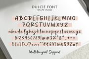 Dulcie - Handwritten Font, a Handwritten Font by Weape Studio (Thumbnail 8 of 8)