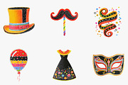 new year clipart, an Illustration by CreationArt (Thumbnail 4 of 5)