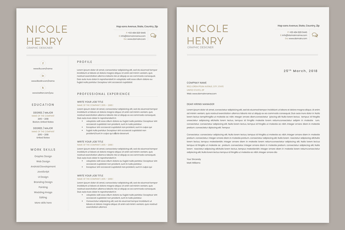 Resume, a Resume Template by paulresume (Photo 3 of 3)