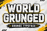 World Grunged – Distressed Font, a Slab Serif Font by Limited.studio (Thumbnail 1 of 5)