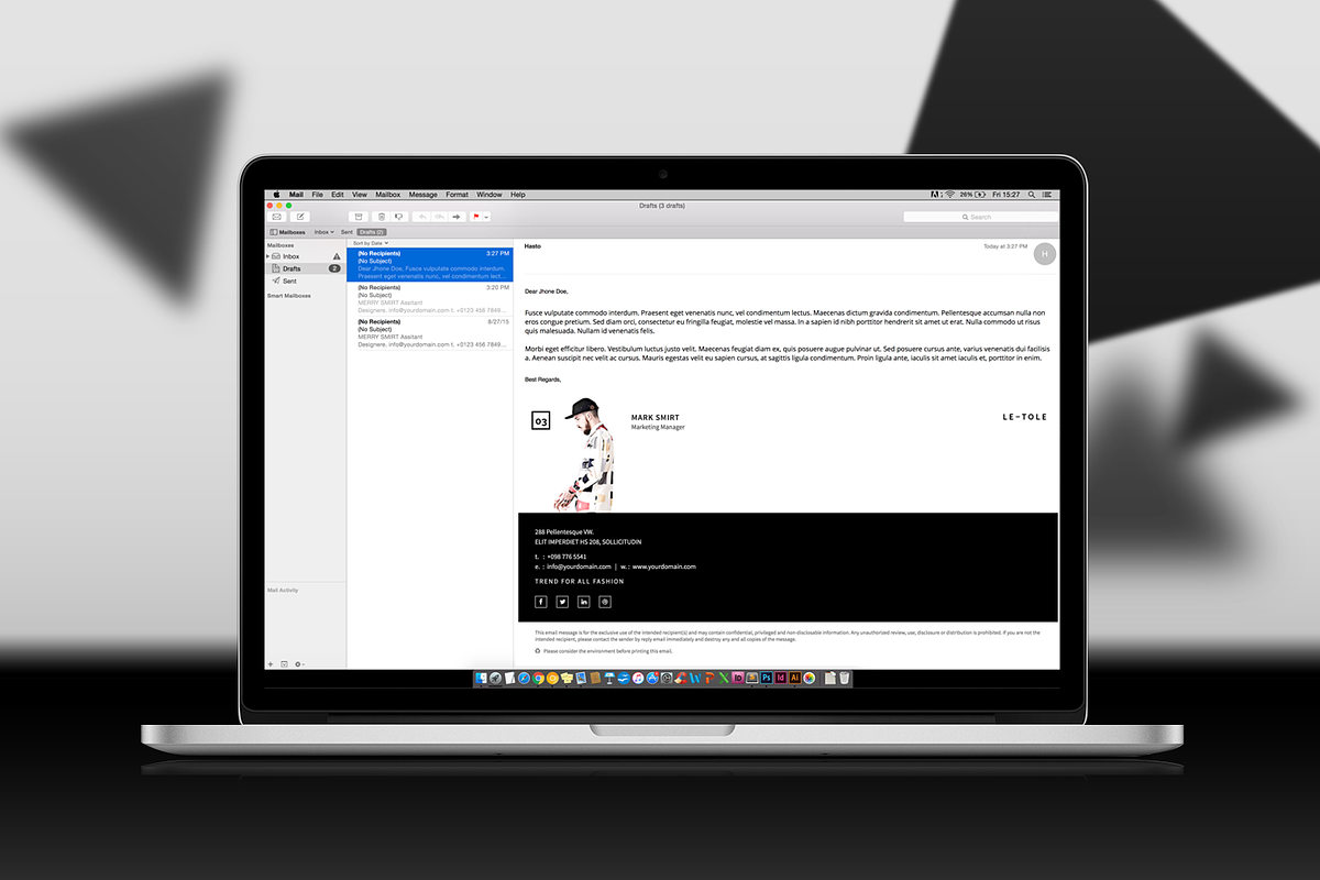 E-Mail Signature, an Email Template by BOXKAYU (Photo 2 of 6)