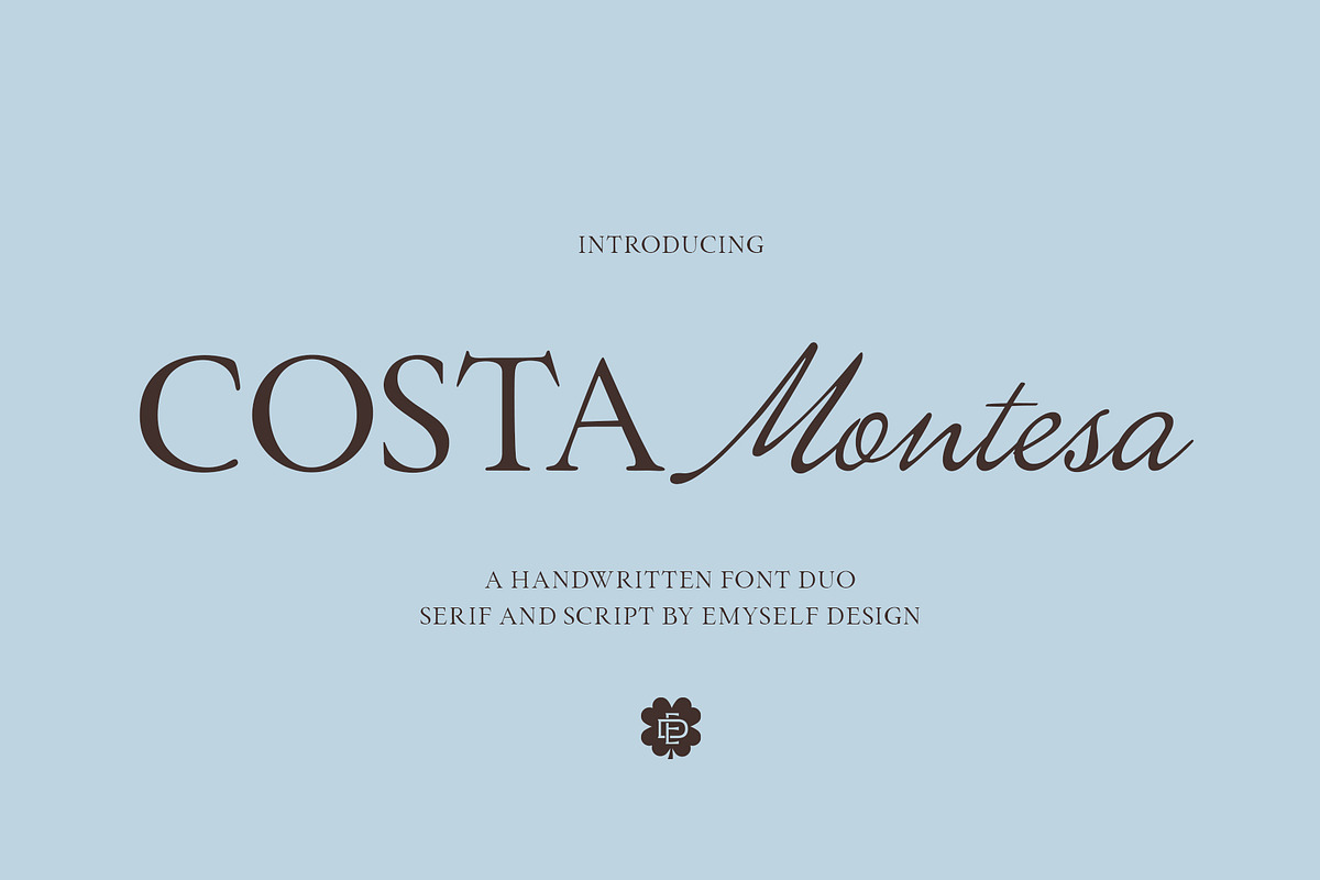ED Costa Montesa - Handwritten Font, a Handwritten Font by Emyself Design (Photo 1 of 12)