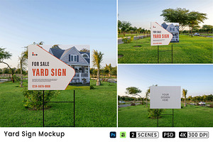 Yard Sign Mockup