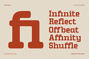 Riot Kick - Rounded Slab Font, a Slab Serif Font by Graptail (Thumbnail 7 of 10)