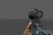 3DRT - Modern firearms HD - M14, an Object 3D Model by 3DRT.com (Thumbnail 6 of 7)
