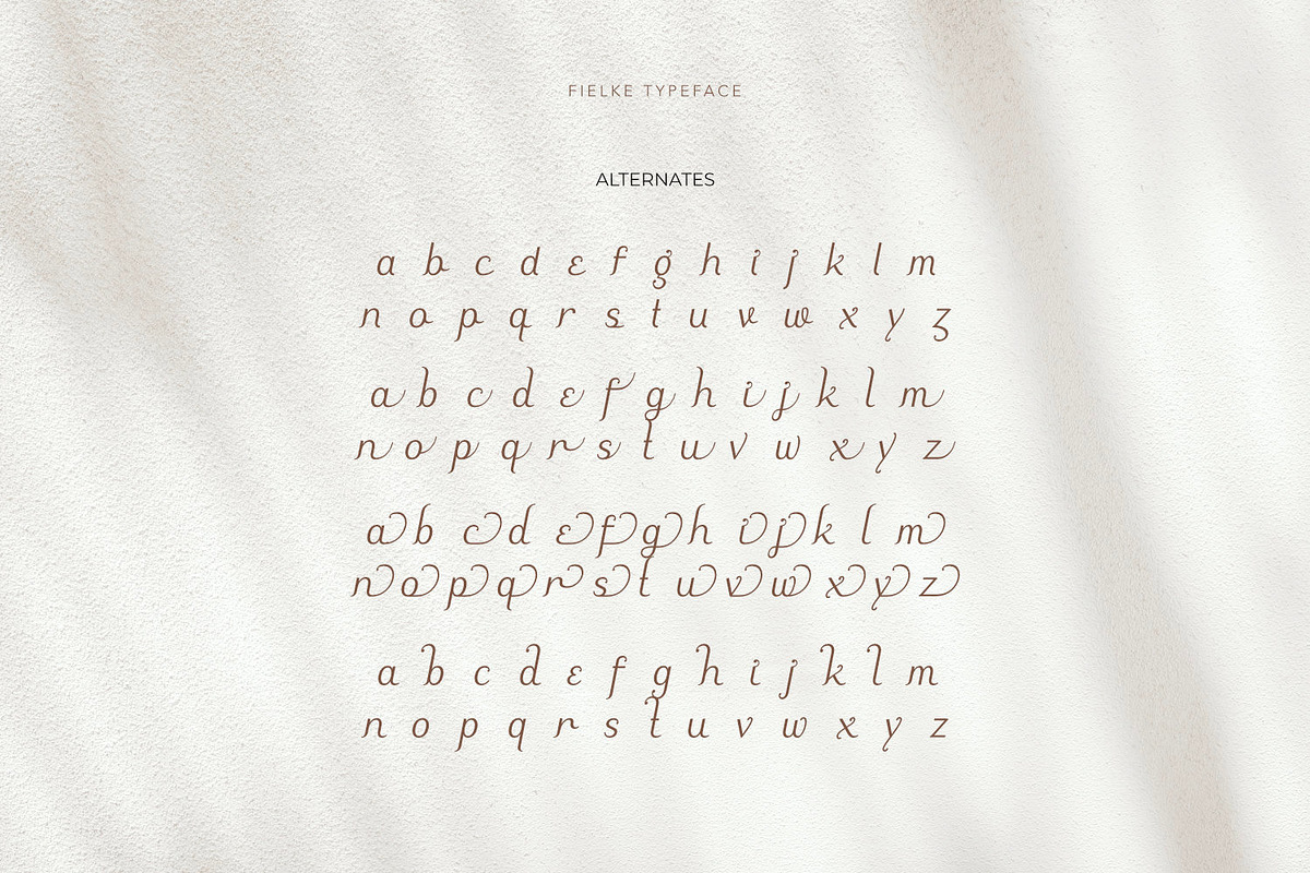 Fielke - Decorative Type, a Serif Font by ikiiko (Photo 6 of 7)