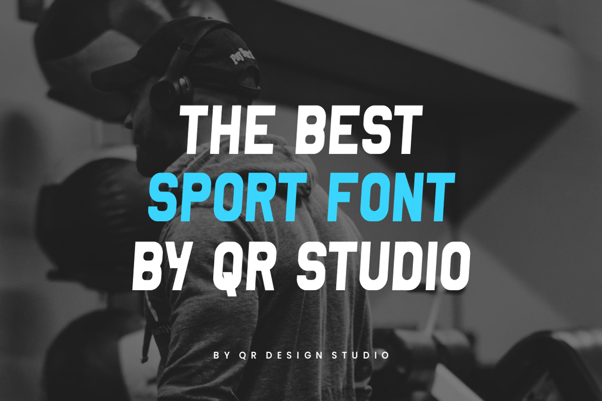 Iroganze - Thick & Sport Font, a Sans Serif Font by QR Design Studio (Photo 4 of 7)
