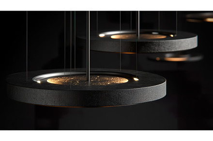 Modern circular pendant light, an Arts & Entertainment Photo by Lermont51