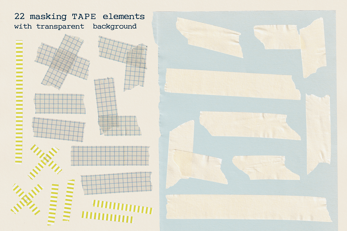 Paper & Scribbles Pack for Collage 3, an Object Graphic by Ana's Fonts (Photo 11 of 11)