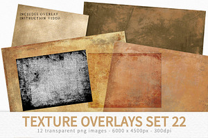 Texture Overlays Set 22