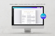 Canva Resume Template, a Resume Template by DesignDevisers (Thumbnail 7 of 10)
