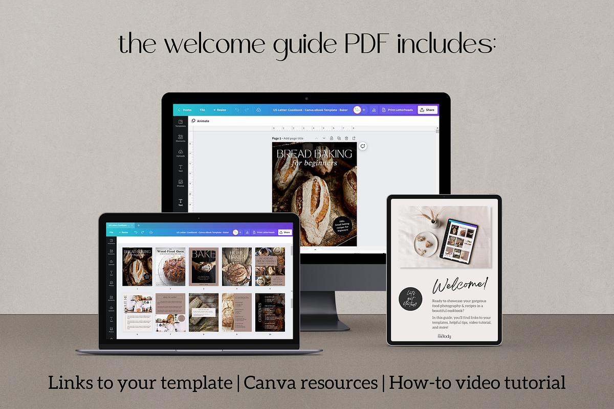 Canva Cookbook Template - Baker, a Magazine Template by Made by Melody (Photo 12 of 14)