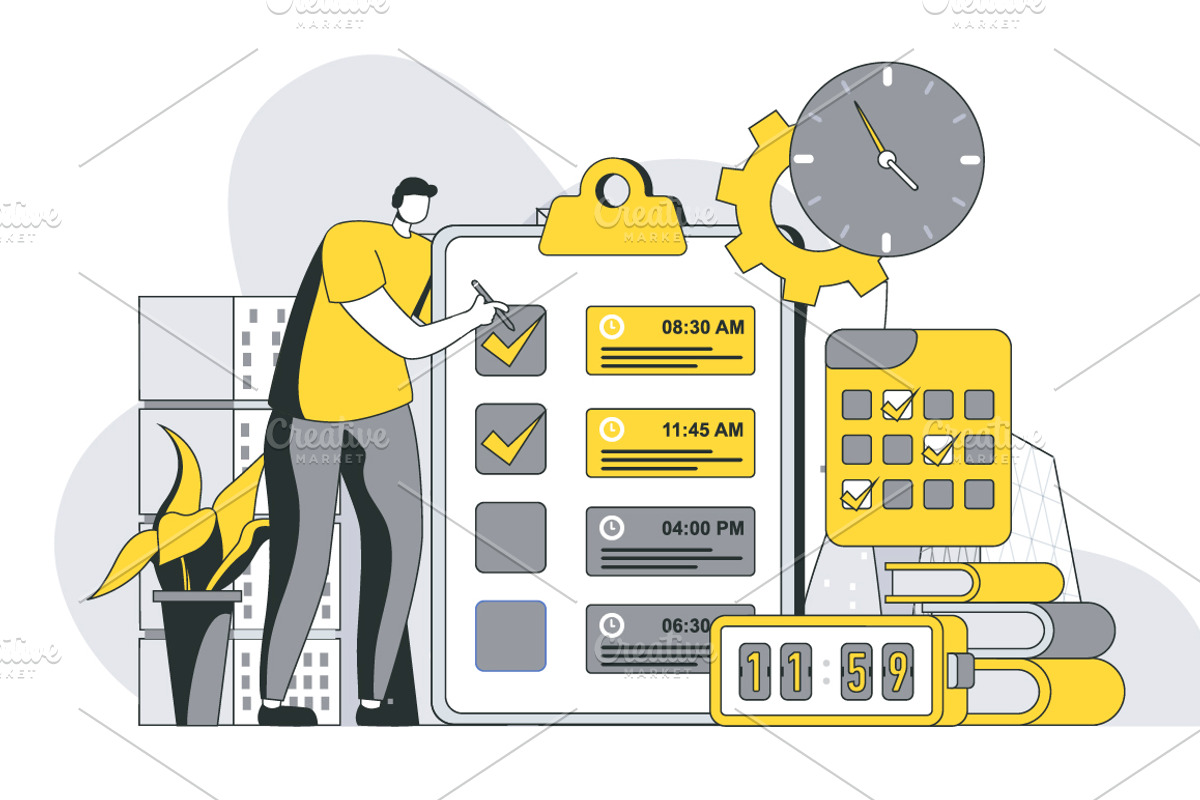 Business Outline Illustrations, a Templates & Theme by alexdndz (Photo 48 of 52)