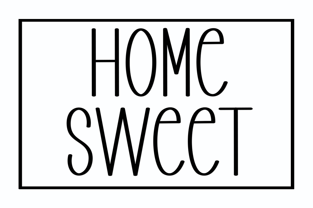 Home Writing, a Sans Serif Font by InermediaSTUDIO (Photo 3 of 7)