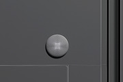 White Round Fridge Magnet 3D Model, an Object 3D Model by rebrandy (Thumbnail 9 of 9)