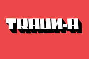 TRAUM-A - font PROMO 50% OFF, a Font by David is Creative (Thumbnail 1 of 4)