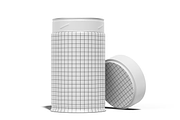 Tin Canister Mockup 2 Views, a Packaging Mockup by graphicsauce (Thumbnail 3 of 4)