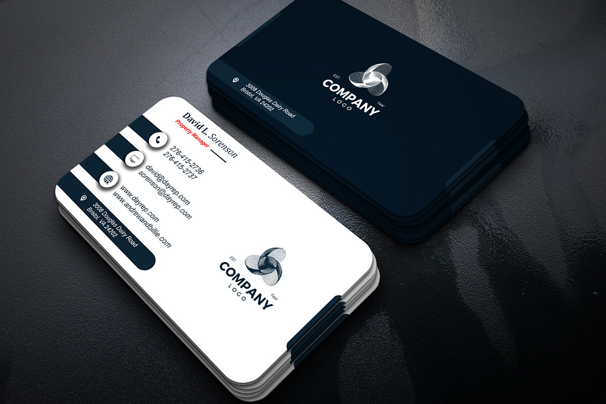 Luxury Realtor Card PSD