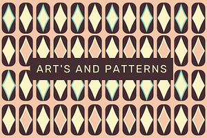 50s Mid Century Patterns Pack