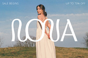 Bliss Mood | Stylized Typeface, a Sans Serif Font by Ef Studio (Thumbnail 3 of 14)