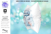 Animated Pillow Video Mockup, a Household Mockup by StyledProductMockups (Thumbnail 2 of 15)