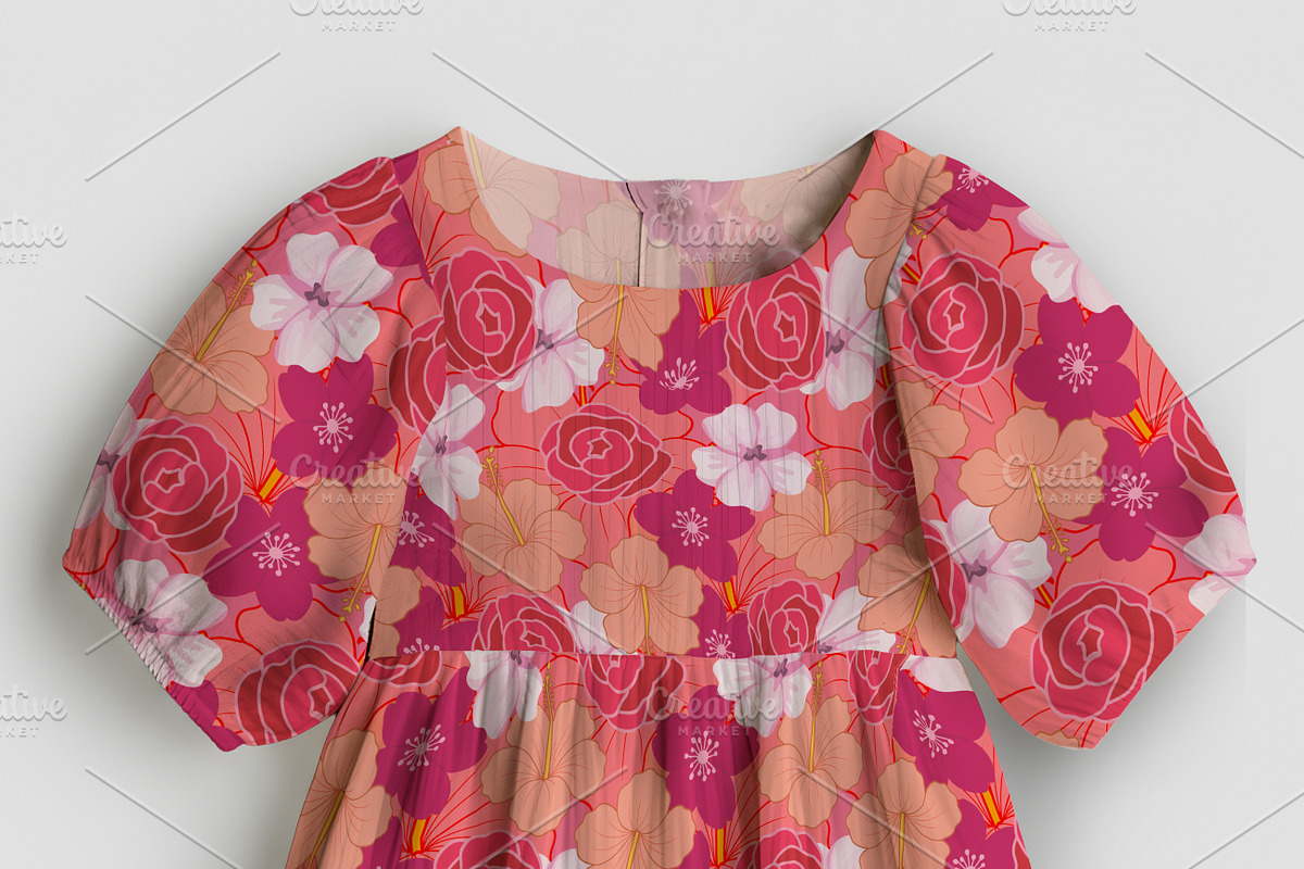 Baby Girl Dress Mockup, a Shirt Mockup by Nora Gad (Photo 8 of 15)