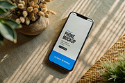 iPhone Mockup Natural Plants, an iPhone Mockup by SimplDesign (Thumbnail 2 of 2)