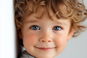 Portrait of a cute smiling toddler, a Person Photo by MistyDay