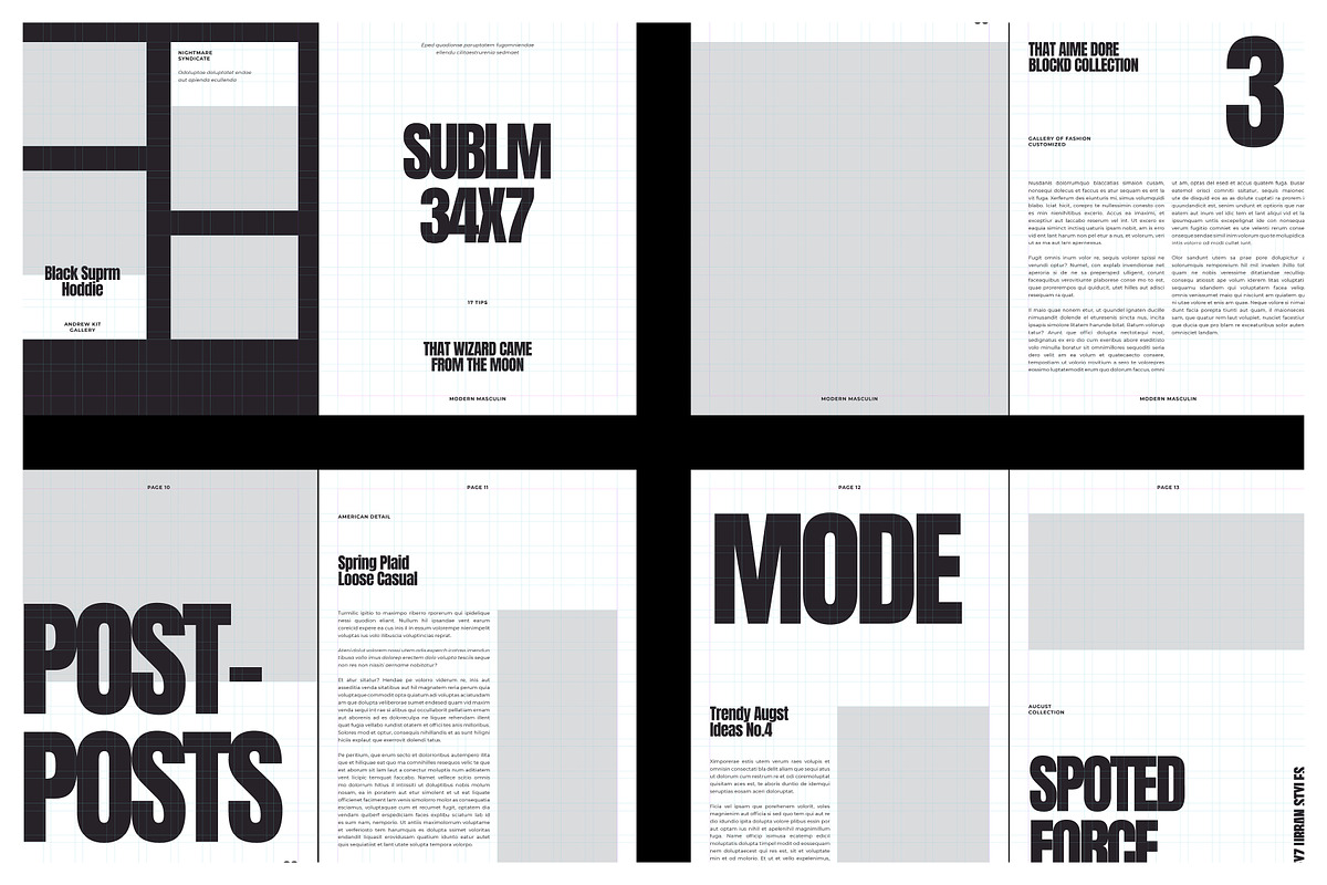 SPECTRE Editorial Lookbook, a Magazine Template by Arif Tri Ananta (Photo 9 of 14)