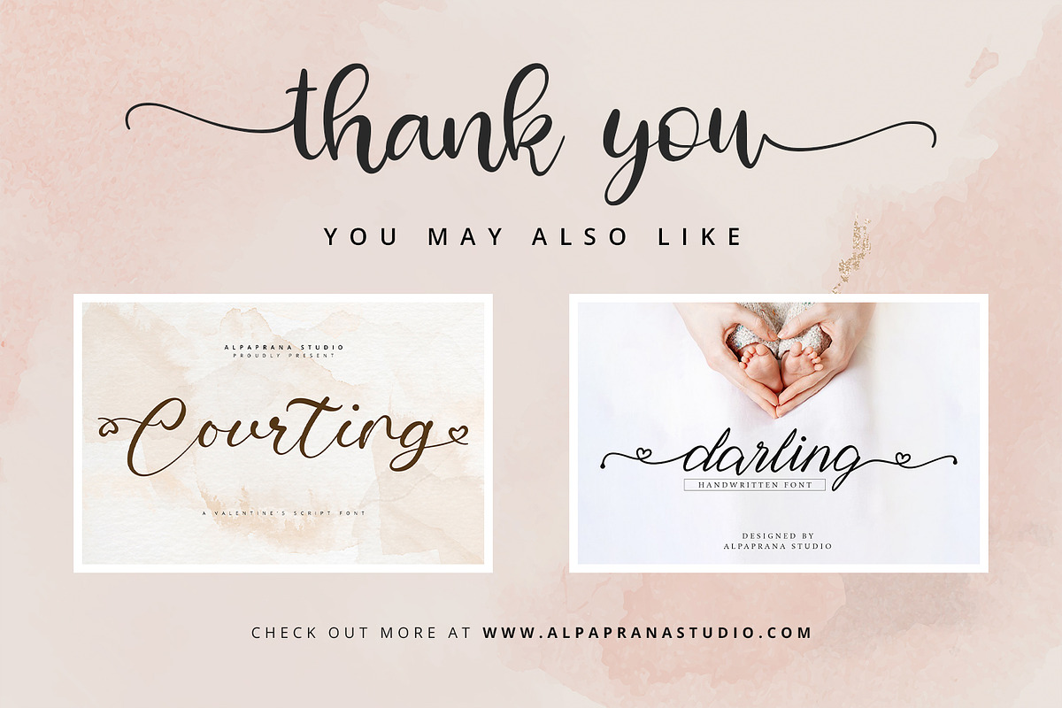 Cherish - Script Font, a Script Font by Alpaprana (Photo 13 of 13)