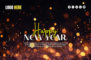 Happy New Year Template Bundle, a Social Media Template by gstudiovect21 (Thumbnail 12 of 16)