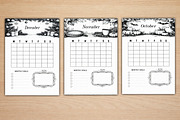Printable Calendar A4, a Stationery Template by Print Haven (Thumbnail 4 of 6)