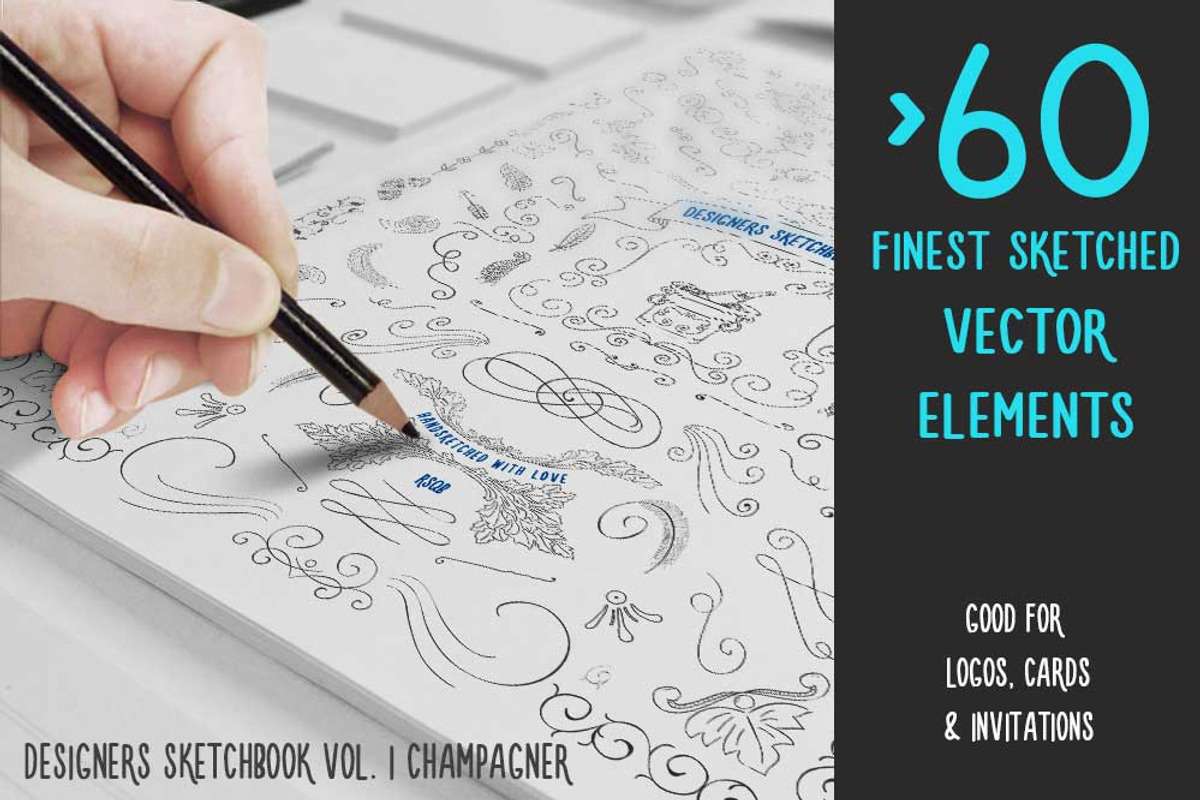 Finest Handsketched Vector Elements, an Illustration by RSQB (Photo 1 of 2)