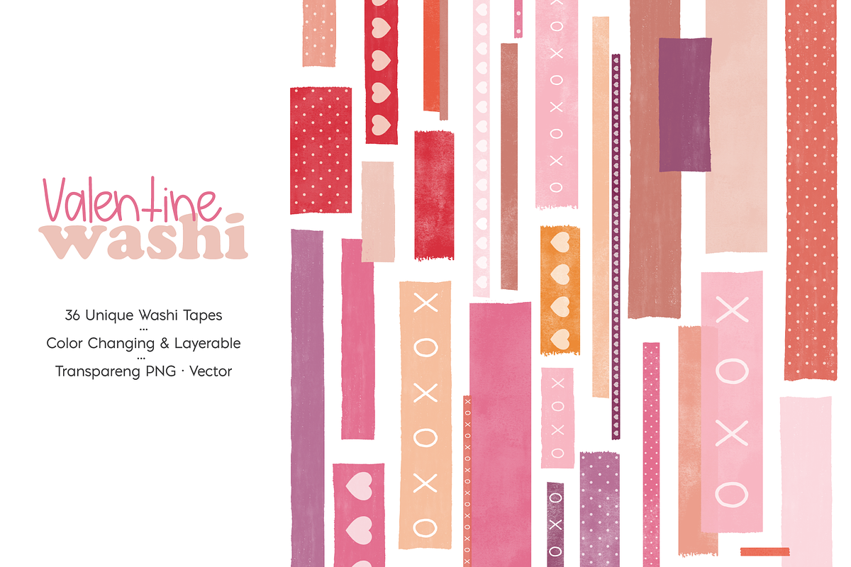 Valentine Washi Tape, an Object Graphic by cassi has hobbies (Photo 1 of 3)