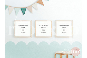 Nursery Mockup Frame Square