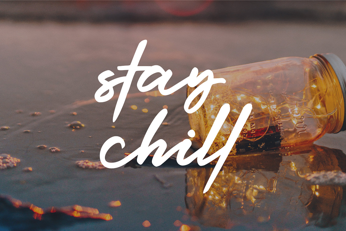 Glitter City Font Trio + Logos preview 5