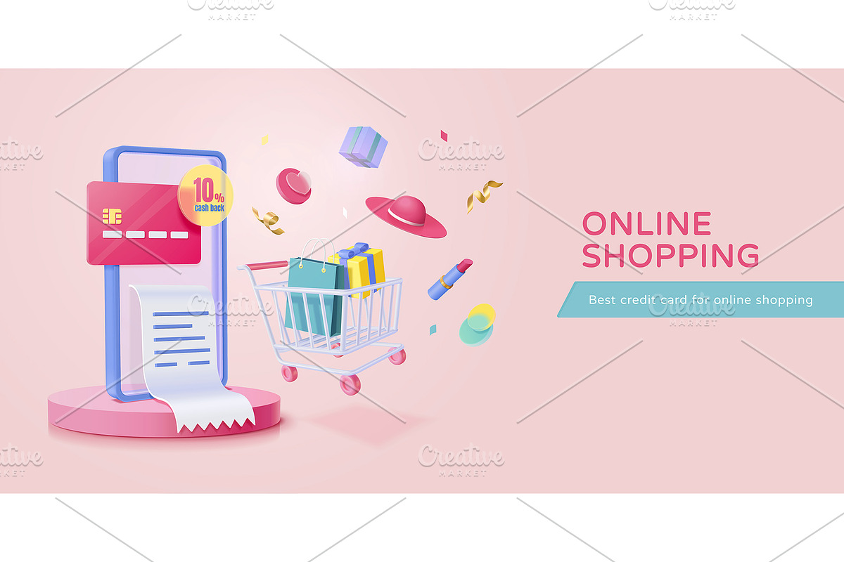 3D credit card reward template, a Templates & Theme by TotallypicRF