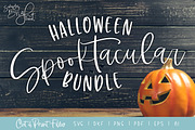 Spooktacular Halloween SVG Bundle, an Illustration by Simply Bright Studio (Thumbnail 1 of 4)